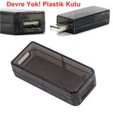 Plastik USB Adum Devre Kutusu Şeffaf Elektronik Proje Ürün Adum3