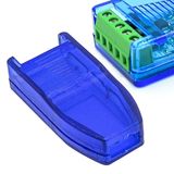 Plastik USB Rs485 Devre Kutusu Şeffaf Elektronik Proje Ürün Rs232 Rs485 Shell Voltmetre Ampermetre