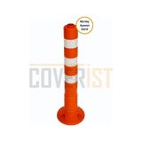Plastik Yol Şerit Ayırıcı Otopark Dubası 75cm Reflektifli Delinatör
