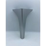 Plastik,19*10*10 cm Gümüş Koltuk,ünite,berjer,mobilya Ayağı (4 Adet) - yok