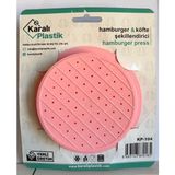 Plastlife Hamburger Köfte Şekillendirici - Pembe