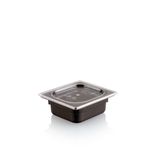 Plastport 1 lt Siyah Kırılmaz Saklama Kabı