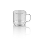 Plastport Kırılmaz Çay Kahve Kupası - Şeffaf 300 ml - 24 Adet