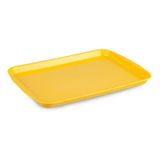 Plastport Servis Tepsisi 27x36 cm - Sarı - 12 Adet