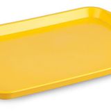 Plastport Servis Tepsisi 36x46 cm - Sarı - 12 Adet