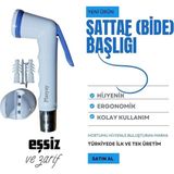 Plasyay Plastik Mandallı Şattaf Tekne Yat Karavan Duş Başlığı - Mavi