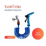 Plasyay Spiral Balkon Araç Yıkama Bahçe Sulama Hortumu Ve Tetikli Tam Setler