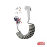Plasyay Spiral Taharet Matik ve Duş Seti (1.5 Metre Gri)