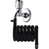 Plasyay Spiral Wc Taharet Hortum Matik Ve Wc Banyo Yıkama Yeni Siyah Inci 97 -100