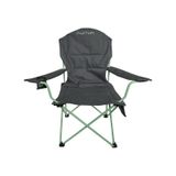 Platan Chair Ones-ll Katlanır Kamp Piknik Sandalyesi - Koltuğu XL Gri