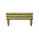 Platanus Peyzaj Yerebatan Ahşap Sebze Bahçesi Çiti 25X50 - Yeşil