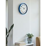 Platin 36 Cm Standart Mavi Duvar Saati