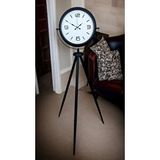 Platin Black Balance Tripod Ayaklı Saat Siyah