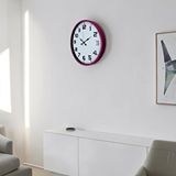 Platin Candy Pembe 36 Cm Dekoratif Duvar Saati