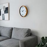 Platin Energy Turuncu 36 Cm Duvar Saati