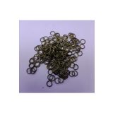 platin hediyelik 100 Gram Küçük Metal Antik Yeşil Renk Takı Halkası Malzemesi Küpe Kolye Klipsi Kancası 6mm 6 Mm