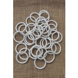 platin hediyelik 50 Adet Lif Halkası Plastik Halka 4,5 Cm