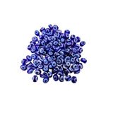 platin hediyelik Küçük Delikli Mavi Plastik Nazar Boncuk 50gr 5 Mm