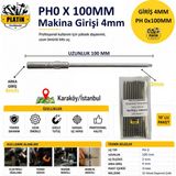 Platin Hırdavat Elektrikli Vidalama Ucu, Seri Imalat Vidalam Ucu ( 10ADET ) - R4 PH 0X100MM