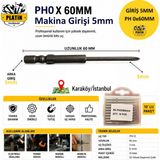 Platin Hırdavat Elektrikli Vidalama Ucu, Seri Imalat Vidalam Ucu ( 10ADET ) - R5 PH 0X60MM