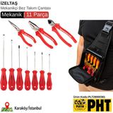 Platin Hırdavat Izeltaş Mekanikçi Bez Takım Çantası Set - 11 PARÇA