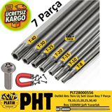 Platin Hırdavat Mıknatıslı Delikli Bıts Torx Uç Seti Uzun Boy 150MM - 7 PARÇA