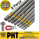 Platin Hırdavat Mıknatıslı Delikli Bıts Torx Uç Seti Uzun Boy 150MM - 8 PARÇA
