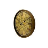 Platin Kahverengi Vintage 36 Cm Duvar Saati
