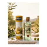 Platin Kolonya & Parfüm Platin Elit Serisi Silindir Kutu Ahşap Kapaklı 80° 250 Cc. Cam Şişe Zeytin Çiçeği Kolonyası