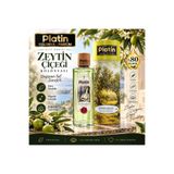 Platin Kolonya & Parfüm Platin Kolonyaları 250 ml. Elite Serisi Silindir Kutulu Cam Şişe Zeytin Çiçeği Kolonyası