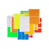 Platin Okul-Ofis Etiketi 8,5 X 19,15 Mm 10 Lu Pe-112 (1 Paket 10 Adet)