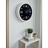 Platin Prime White 40 Cm Metal Modern Duvar Saati Beyaz