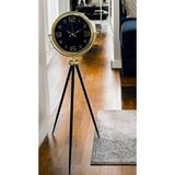 Platin Royal Gold Tripod Ayaklı Saat Altın