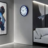 Platin Royal Lacivert 36 Cm Duvar Saati