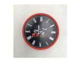 Platin Saat Turuncu Mutfak Ahşap 36 cm Duvar Saati
