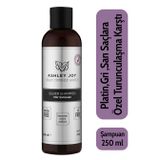 Platin, Sarı Saçlara Özel Turunculaşma Karşıtı Keratin Içeren Sülfatsız Silver Mor Şampuan