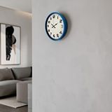 Platin Sky Blue 36 Cm Duvar Saati Mavi