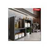 PlatinReyon Ayarlanabilir Tezgah Üstü Raf Mutfak Organizer /çok Amaçlı Düzenleyici/yer Tasarrufu Sağlayan Raf