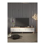 platinreyon Bohem Tarz 180 Cm 4 Kapaklı Mdf Kapak Tv Ünitesi, Model 2 Model 2 Çam