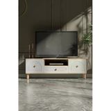 Platinreyon Bohem Tv Ünitesi 180 Cm Mdf D Kapak Çizgili