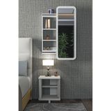 Platinreyon ÇOK AMAÇLI AYNALI TAKI DOLABI MDF KAPAK