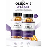 platinum omega 3 premium fish oil balık yağı 1000 mg 2'li set 90 kapsül x2 (180 kapsül)