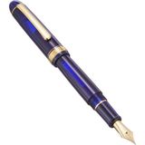 Platinum プラチナ萬年筆 Plutinum PNB13000#3776 Century Gold Trim 51 Chartres Blue B Dolma Kalem - Altın - Sarı