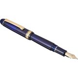 Platinum プラチナ萬年筆 Plutinum PNB13000#3776 Century Gold Trim 51 Chartres Blue F Dolma Kalem - Altın - Sarı
