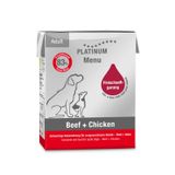 Platinum Sığır Etli ve Tavuklu 85 gr Köpek Konservesi