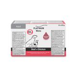 Platinum Sığırlı ve Tavuklu 375 gr Yetişkin Yaş Köpek Maması