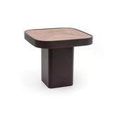Platinum Yan Sehpa | Servis Sehpası | Mdf | Kahverengi