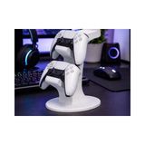 Plato 3D Ikili Oyun Kolu ve Kulaklık Standı Ps5 Ps4 Xbox Uyumlu Masaüstü Controller Stand - Beyaz