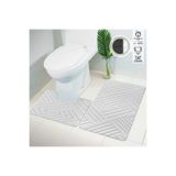 Plato Halı Opqo 2'li Set Premium Banyo Takımı 50x60 (Klozet) - 60x100 Klozet Takımı