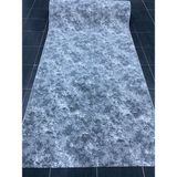 Plato Jel Kaymaz Taban Yıkanabilir Yumuşak Yüzey Kesme Halı Yolluk - Gri - 80 x 220 cm